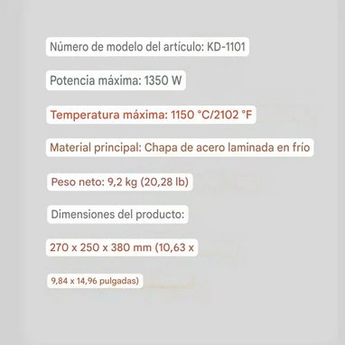 Horno de fusión eléctrico, fundición de metal. Crisol de ceramica. Kit para fundición de metales, como oro,plata etc - Img 118768834