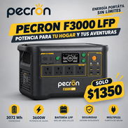 3072 wh 4500W Estación de Energía Pecrón F3000. Ecoflow, Bluetti planta eléctrica - Img 57157288