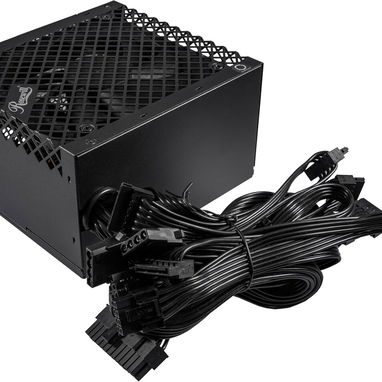 Rosewill VNW 650W 80+ certificado blanco, diseño PFC activo no modular, fuente de alimentación de bajo ruido 52815418 - Img 122538584
