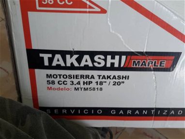 Motosierra Takashi nueva en caja - Img main-image-45724306