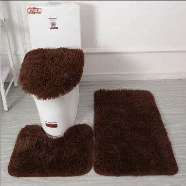 Juego de 3 alfombra para baño(THog) - 3/6