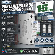 PORTAFUSIBLES SOLARES Y FUSIBLES CERÁMICOS 10X38 - Img 57762561