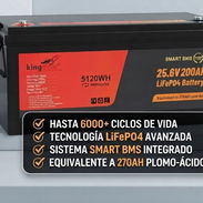 Batería 25.6V 200Ah Nueva - Img 57292207