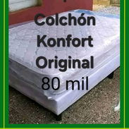 Colchón Konfort original y box spring cameros 80 mil - Img 56535606
