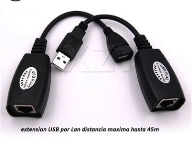 Extension USB x la LAN distancia de hasta 45m (no es una targeta de red) ..53716012 - Img main-image