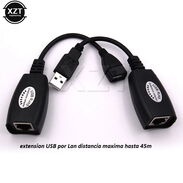 Extension USB x la LAN distancia de hasta 45m (no es una targeta de red) ..53716012 - Img 41872759
