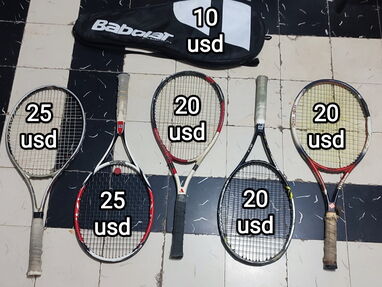 Vendo 5 raquetas - Img main-image