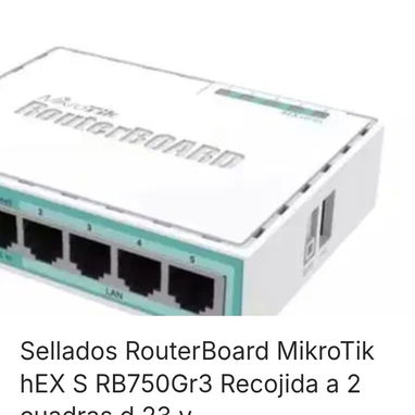 ACCESORIOS PARA REDES REPETIDORES TRIBANDA,ROUTER ADSL Y WAN REPTIDORES INALAMBRICOS MINI UPS,SWITCH ADMINSTRABLES NANOS - Img 118413932