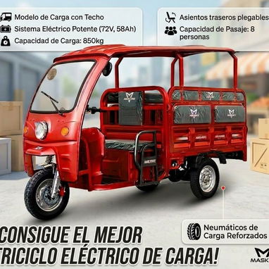 Triciclo eléctrico de carga - 2/2