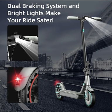 Scooter Eléctrico Plegable S3 –  Carriola, Potencia y Portabilidad 🚀 - 4/5