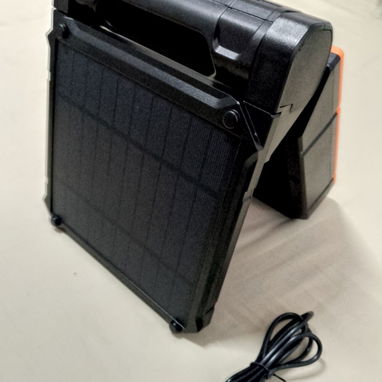 Ventilador recargable con panel incluido 35usd - 3/3