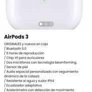 AirPods 3 ORIGINALES. Nuevos en caja / Bluetooth 5.0 - Img 52111102