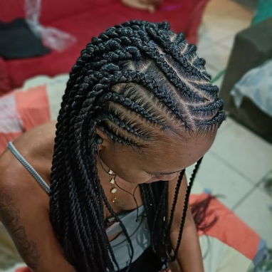 Trenzas bohemias y drelos - 8/10