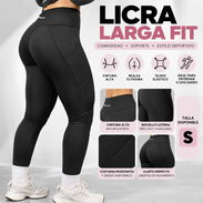 Licra larga negra talla S - Img 58023483