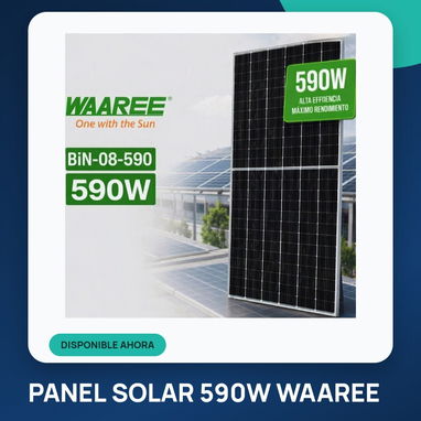 Panel solar bifacial 595w,Somos Mipyme, tienda física en Playa, con mensajería. Tenemos otros modelos: 400w y hasta 635w - 4/6