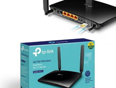 ROUTER 4G LTE (TP-LINK ARCHER MR200)Wireless AC 750 DUAL BAND 5GHz, Y  2.4GHz # 50096463 - Img main-image-45854667