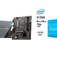 ✅KIT 12th Gen _ i3‑12100 – 8/16GB RAM – MSI PRO H610M-G (NEW/SELLADO) !!!📦 - Img 57875251
