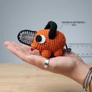 Amigurumi decorativo d anime (Pochita; de Shaisaw man) - Img 55118356