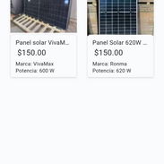 Paneles solares de 600 y 620w - Img 57558468