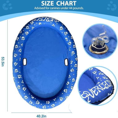 Flotador /piscina para perros, flotadores inflables para perros, flotadores de piscina para perros, flotadores de piscin - Img 87833613
