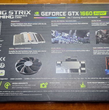 Nvidea 1660 Super Asus Rog Strix. - Img 96373689