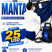 Mantenimiento / Limpieza de SPLIT (aire acondicionado) con manta protectora - Img 52429811
