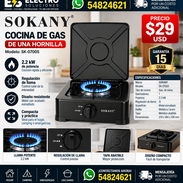 COCINA DE GAS DE UNA HORNILLA SOKANY Nuevas - Img 56399797