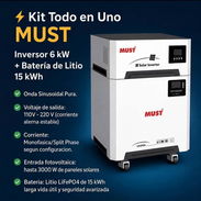 Inversor 6 KW + Batería de litio 15 KWH - Img 56869009