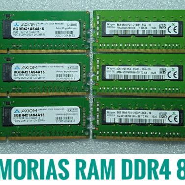 Memorias RAM DDR3/DDR4 - 2/2
