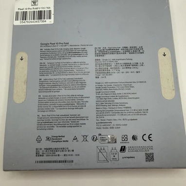 Google Pixel 10 Pro Fold de 512 GB, nuevo y sellado • Desbloqueado de fábrica - Img 119957506
