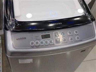 Lavadora automática Samsung, refrigerador, nevera - Img main-image