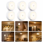 💡SET DE 6 LÁMPARAS LED RECARGABLES CIRCULARES CON SENSOR DE MOVIMIENTO 💡 - Img 57191431
