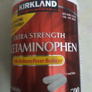 Acetaminophen 500mg 500 Tabletas ,KIRKLAND 500 mg – 500 tabletas ,Importado ,Precio 20 USD .Contact - Img 57148570