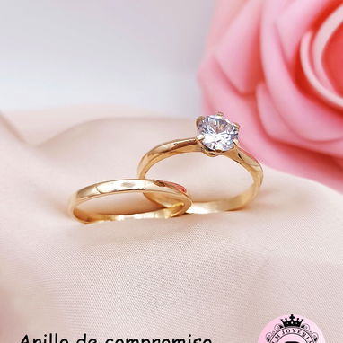 Compromisos Oro 10K. LM joyería. El precio varía según el diseño. Garantía en su compra. Varias tallas disponibles - 6/10