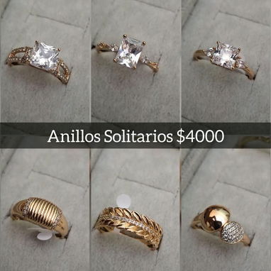 Anillos solitarios - 7/9
