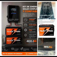 Kit energía solar inversor 4000w batería 12.8v 314Ah 2000 USD - Img 56621164