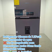 Refrigerador Hisense 7,27 pies con dispensador - Img 57481022
