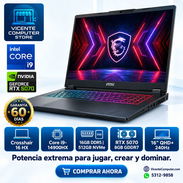 🎮 MSI CROSSHAIR 16 HX — CORE i9 + RTX 5070 8GB - Img 57883644