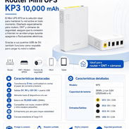 Mini ups,respaldo para Router - Img 58464357
