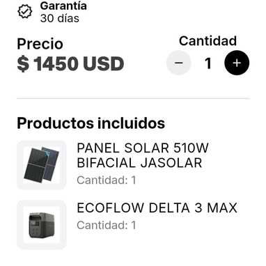 Ecoflow + panel solar 510 W+cable MC4 - 2/2