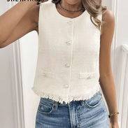 Chaleco de mujer talla M SHEIN - Img 56594001