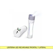 LINTERNA LED RECARGABLE FRONTAL Y LATERAL - Img 55758761