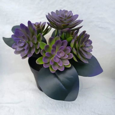 Maceta con planta artificial - 6/7