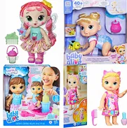 Muñecas Baby Alive interactivas,comen,gatean,hacen pipi,con accesorios - Img 47591955
