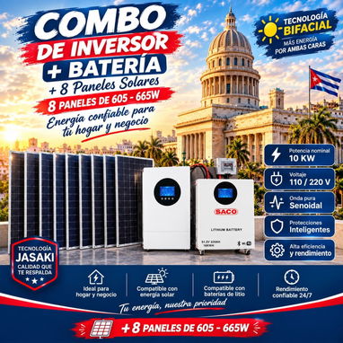 Kit solares completos, montaje y domicilio por costo adicional contáctenos al 53492054 estamos en la Habana - 2/2