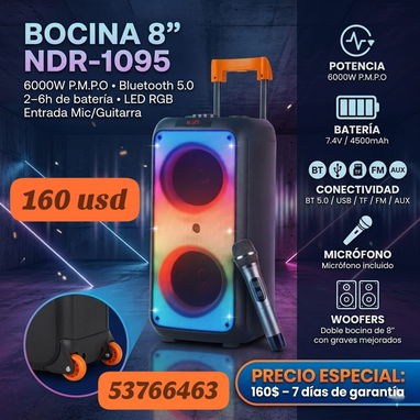 🌀BOCINAS BLUETOOTH 🌀 - 6/7