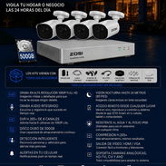 Kit de 4 cámaras con audio y todos los accesorios incluidos - Img 57024778