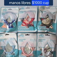 Audífonos de cable con manos libres en venta - Img 54558020