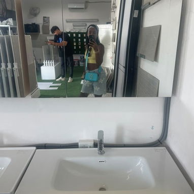 Mueble de baño con su botiquin  y con su espejo - 2/2