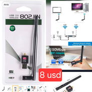 Wifi PC Hotspot ANTENA usb 300 mbps - Img 55561172